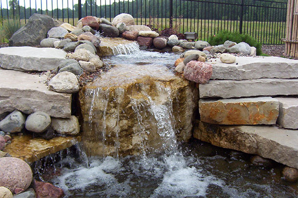 Landscaping Water Features, Ponds, and Waterfalls in the Fox Cities, WI