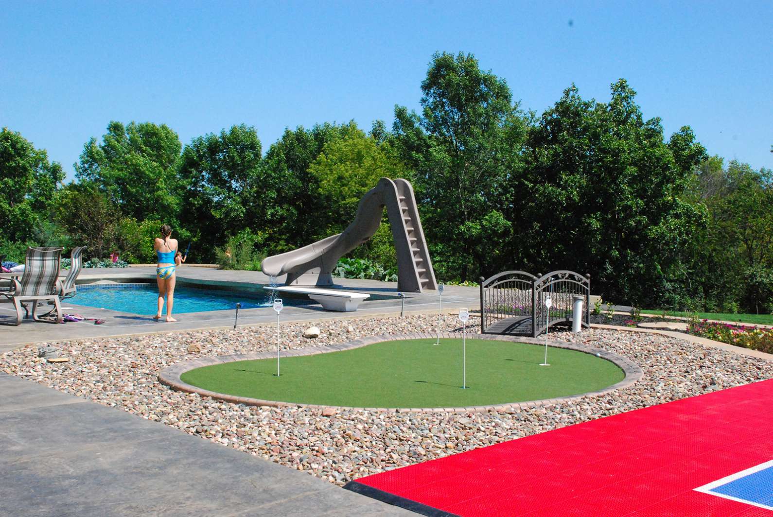 Vande Hey Company Putting Green and Multi-Purpose Court