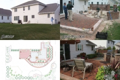 Vande Hey Company Before and After Landscaping