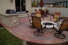Outdoor Living Spaces with Built in Grill in Green Bay, WI