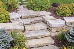 Natural Stone Steppers with Flagstone walkway Near Neenah
