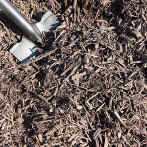 Shredded Cherry Brown Mulch